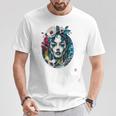スピリットガイド 森の妖精 Tシャツ 面白い贈り物
