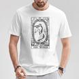 タロットカード ザ・ワールド タロット Tシャツ 面白い贈り物
