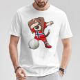 ダビングビーグル犬 ノルウェージャージ ノルウェーバレーボール愛好家 Tシャツ 面白い贈り物