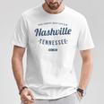 テネシー州ナッシュビル ヴィンテージ 旅行 お土産 ナッシュビル Tシャツ 面白い贈り物