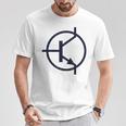 トランジスタ電子回路図記号 Tシャツ 面白い贈り物