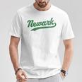 ニューアークオハイオ州ヴィンテージスポーツグラフィック。 Tシャツ 面白い贈り物
