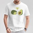 ハリネズミ アボカド ラブ Tシャツ 面白い贈り物