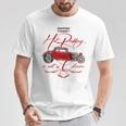 ホットロッド ホットロッド ハイボーイ T-バケツ ロッカリー 1930年代 ピンストライプ Tシャツ 面白い贈り物