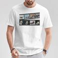 ラッコ フィルムストリップ 写真 フォト コラージュ Tシャツ 面白い贈り物