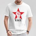 レイジ・アゲインスト・ザ・ミュージック ヴィンテージ クラシック マシンスタイル Tシャツ 面白い贈り物