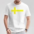 レトロ スウェーデン国旗 メンズ レディース キッズ ヴィンテージ ギフト Tシャツ 面白い贈り物