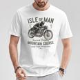レトロ マン島 Tt レース ヴィンテージ レーシング バイクレース Tシャツ 面白い贈り物