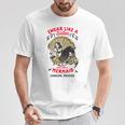 レトロカンクン メキシコ おもしろパーティー ピンナップ マーメイド カレッジブレイク Tシャツ 面白い贈り物