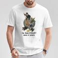 レーニン同志が汚物の地球を浄化する-ソ連プロパガンダ Tシャツ 面白い贈り物
