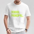 史上最高の校長 Tシャツ 面白い贈り物