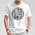 川中島合戦 頼山陽 漢詩 竜虎激突 上杉謙信 武田信玄 Tシャツ 面白い贈り物