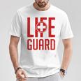 救命救急救命士のライフセーバー Lifeguard Tシャツ 面白い贈り物