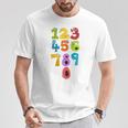 数字の日に数字が付いたキッズトップス キッズ ボーイズ Tシャツ 面白い贈り物