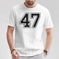 番号47 Tシャツ 面白い贈り物