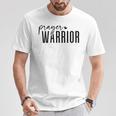 祈りの戦士 キリスト教 信仰 イエス 聖書 シャツ Tシャツ 面白い贈り物