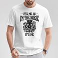 私ですこんにちは私はナースです私です私です医療看護看護師 Rn Tシャツ 面白い贈り物