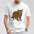 西表山猫 沖縄 日本 カタカナ Tシャツ 面白い贈り物