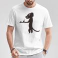 詩とメルヘン 東君平 インド洋の犬 Tシャツ 面白い贈り物