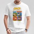 面白いジャックラッセル犬の日常的な贈り物。 Tシャツ 面白い贈り物