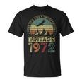 1972年ヴィンテージ、限定版、54歳の誕生日、54歳 Tシャツ