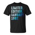 1982年1月 1982年誕生日1982年限定版 Tシャツ