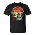 2006年4月 レトロ サンセット クラシック 20歳 20歳の誕生日 Tシャツ