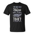39歳の誕生日 1987年クラシックカー Tシャツ