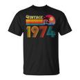 52歳の誕生日プレゼント 52歳 男性 女性 レトロ ヴィンテージ 1974 Tシャツ