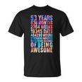 53歳の誕生日の面白いシャツ オールドメーター 面白い53歳ギフト Tシャツ