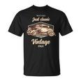 56 歳の誕生日プレゼント男ヴィンテージ 1968 年ではない古いクラシックカーの楽しみ Tシャツ