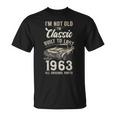 63歳の誕生日 1963年生まれのクラシックカー Tシャツ