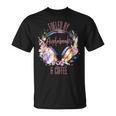 Audiobooks Coffee Lover Women Listen To Books Spicy Romance T-Shirt