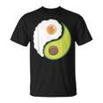 Avocado And Eggs Keto Diet Healthy Eating Yin Yang Yin Yang Tシャツ