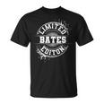 Bates 面白い 苗字 ファミリーツリー 誕生日 同窓会 ギフトアイデア 長袖tシャツ Tシャツ