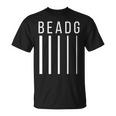 Beadg 5弦ベースギター ベースプレーヤー、ベーシスト Tシャツ