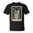 Book Lover Reading Trash Readers Book Club Tarot Card T-Shirt