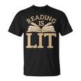 Book Novel Abendteuer Story Reading T-Shirt