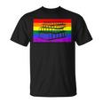 Book Read Literary Gay Pride Flag Rainbow LGBTQ Queer T-Shirt