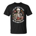 I Like My Books Steamy And My Music Screamy T-Shirt