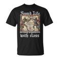 Buhurt Book Of Hours – Epic Knight Fight In Armor Buhurt T-Shirt