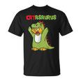 Catasaurus T-Rex Cat Kitten Dinosaur Feline Dino Dragon Tシャツ