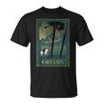 Caucasas Caucasus Mountains レトロ ヴィンテージ 馬 ライダー Tシャツ