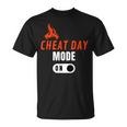 Cheat Day 高カロリー おもしろダイエット Tシャツ