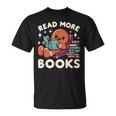 Christmas Teacher Shirt Read More Books Women T-Shirt
