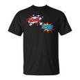 Comic Book POW Shirt BOOM Retro Superhero Costume T-Shirt Comic Book POW Shirt BOOM Retro Superhero Costume T-Shirt