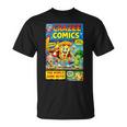 Comic Reader Comic Book Merch Vintage Reading Comic Books T-Shirt