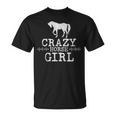 Crazy Horse Girl 、ストレスを感じたエクエストリアン愛好家へのギフト Tシャツ