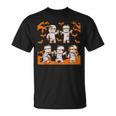 Dabbing Dancing Mummy ハロウィン ダブ ダンス ポーズ ミイラ Tシャツ