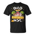 Dad And Mom Of The Birthday Boy Farm Family Matching Party T-Shirt Dad And Mom Of The Birthday Boy Farm Family Matching Party T-Shirt